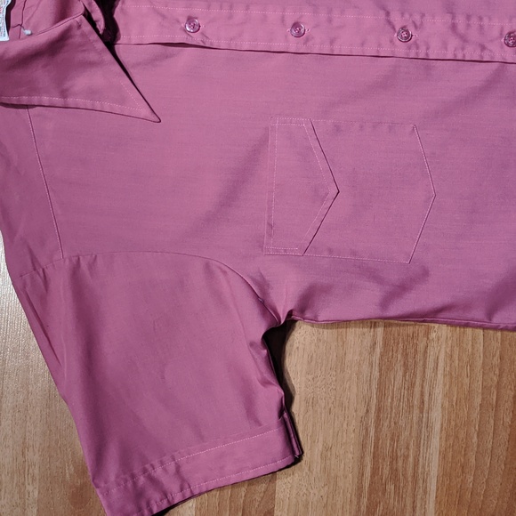 Vintage pink Pariani button front shirt sleeved shirt - Picture 5 of 8